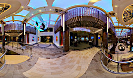 360° Panorama Fotografie Einkaufszentrum